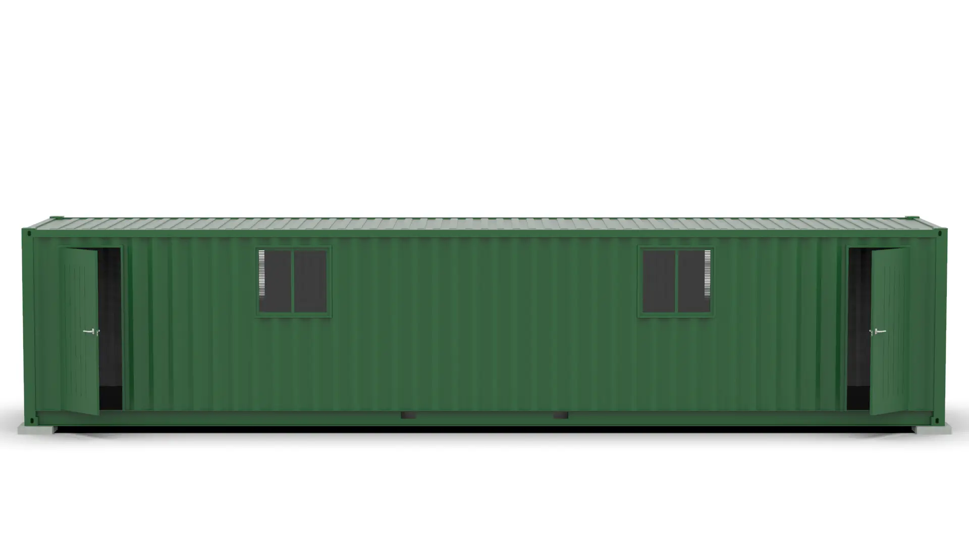 2,4m x 12m Basic Office