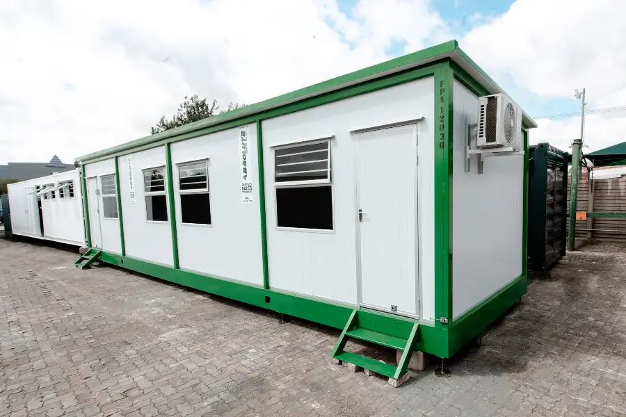 12 metre Park Home available for rental from Absolute Containers