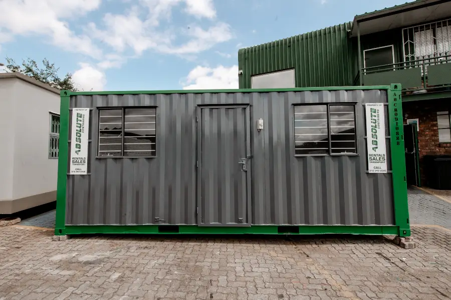 6 metre executive office container available for rental