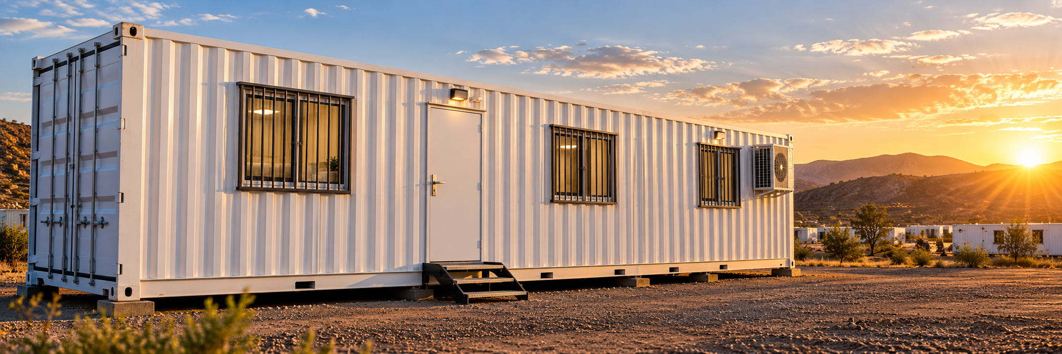 2 Bedroom Accommodation Container Unit - Absolute Containers